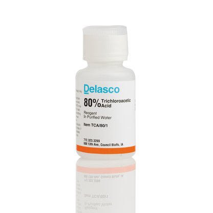 Delasco TCA/80/1 Trichloroacetic Acid 80% 1 oz