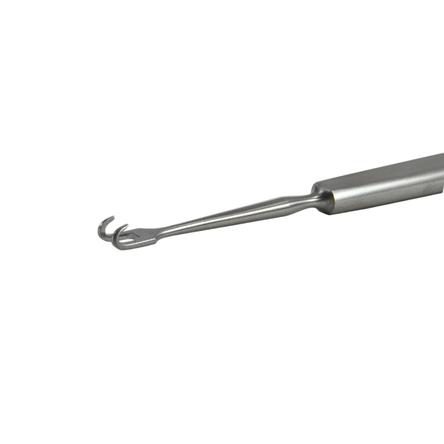 Delasco SH-641 Rollet Skin Hook 5 in Straight Hook 2.25mm Dia. X 2.75mm Wide 2 Prong, Sharp