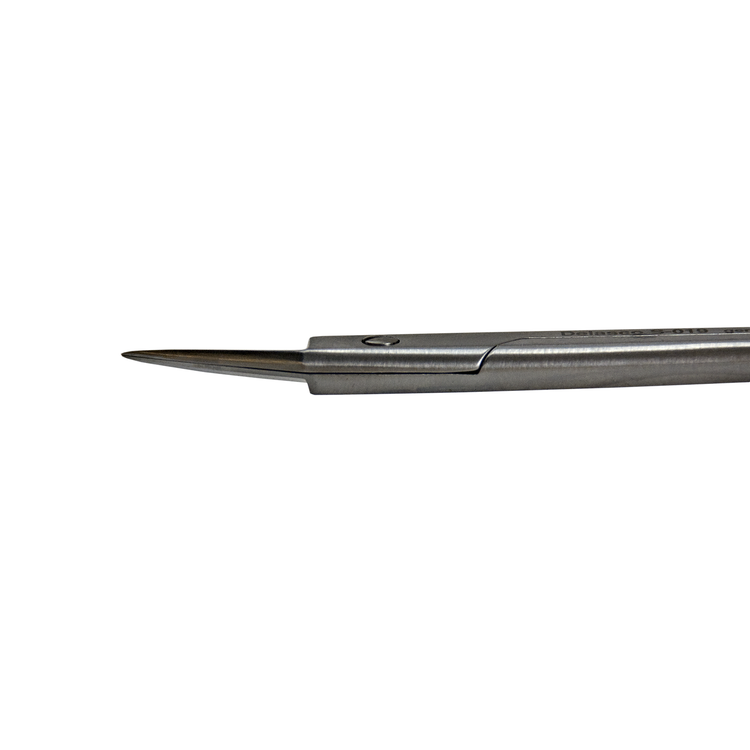Delasco S-019 O'Brien suture scissors, angled w/sharp points