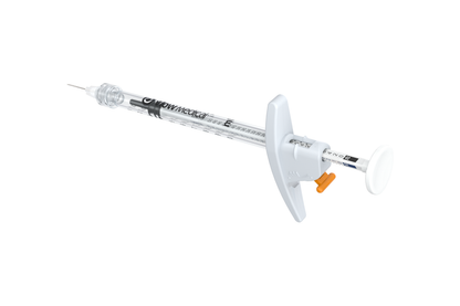 3Dose™ Precision LDS Syringe - Orange(0.01, 0.02, 0.04mL)