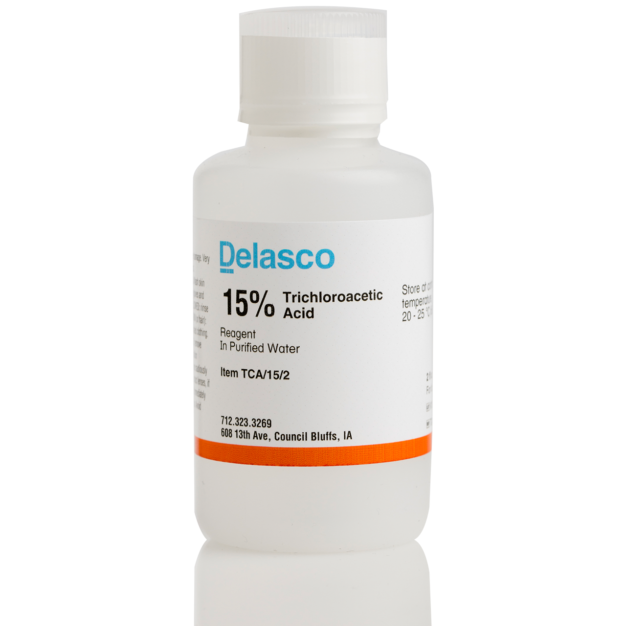 Delasco TCA/15/2 Trichloroacetic Acid 15% 2 oz
