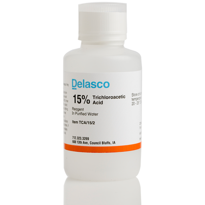 Delasco TCA/15/2 Trichloroacetic Acid 15% 2 oz