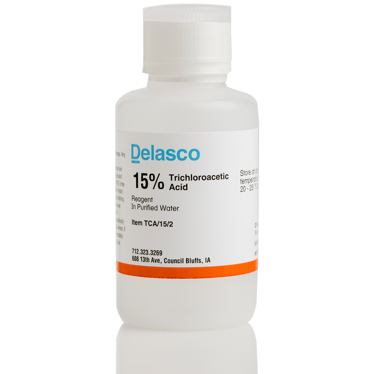 Delasco TCA/15/2 Trichloroacetic Acid 15% 2 oz