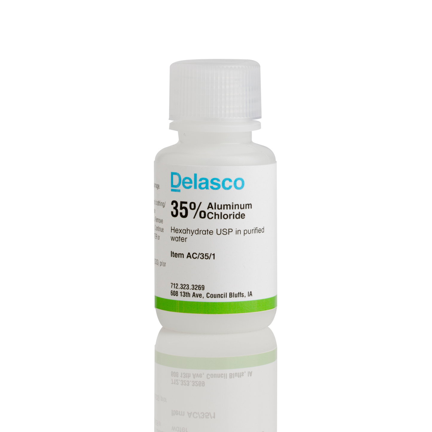 Delasco AC/35/1 Aluminum Chloride 35% in Water 1 oz