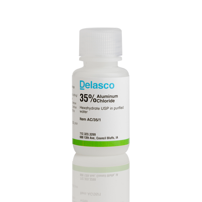 Delasco AC/35/1 Aluminum Chloride 35% in Water 1 oz