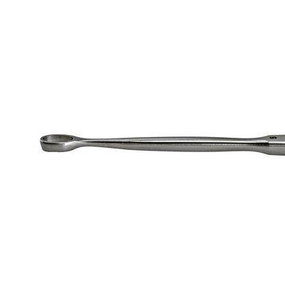 Delasco FC-5 Fox Curette 5.5 in Straight 5mm X 7mm Oval