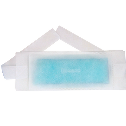 Delasco GEL/RECT Gel Rectangle 4" x 10", Blue, Each