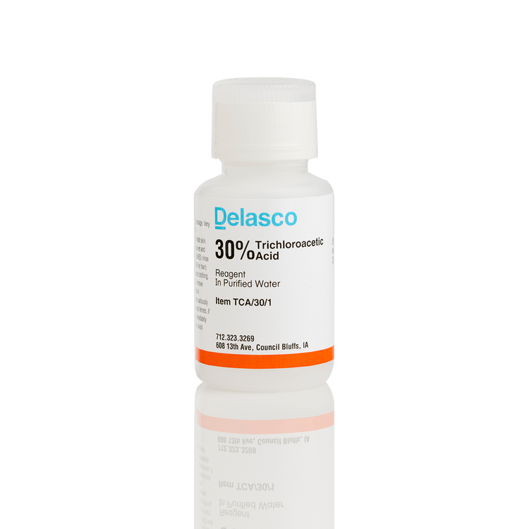 Delasco TCA/30/1 Trichloroacetic Acid 30% 1 oz