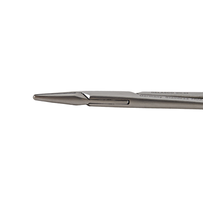 Delasco WH-93 Halsey needle holder, fine serrations, tungsten carbide