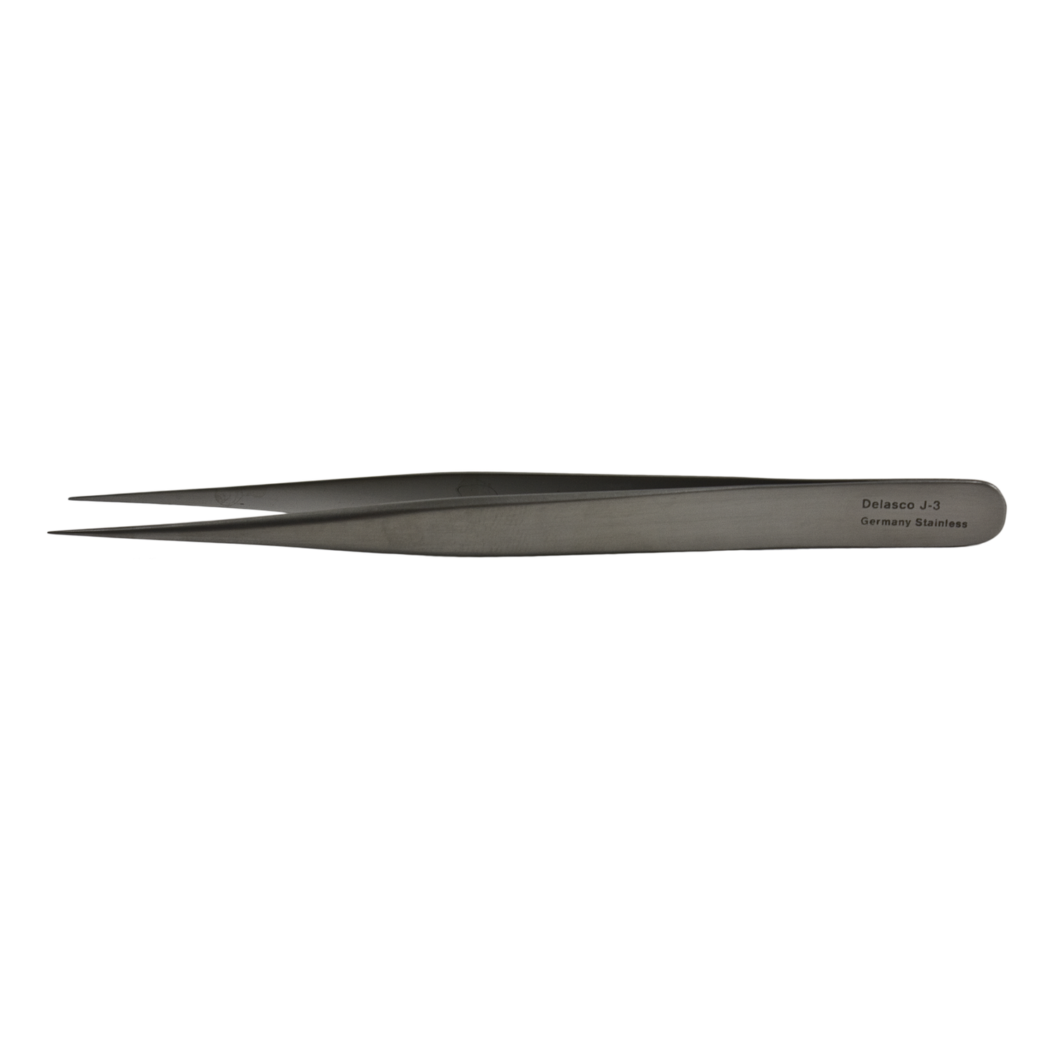 Delasco J-3 Jeweler's Forceps 4.75 in Straight 0.5mm