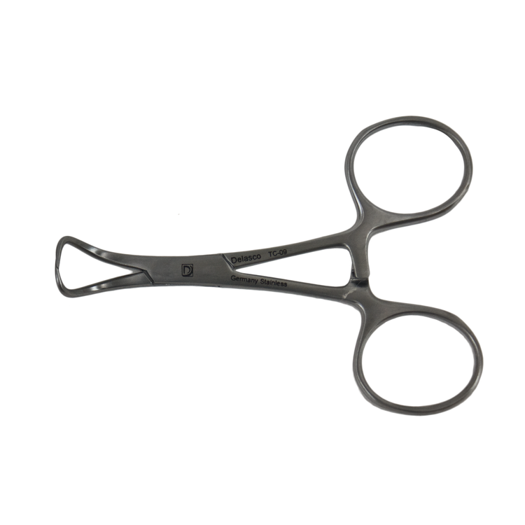 Delasco TC-09 Backhaus Towel Clamp 3 1/2", Stainless Steel