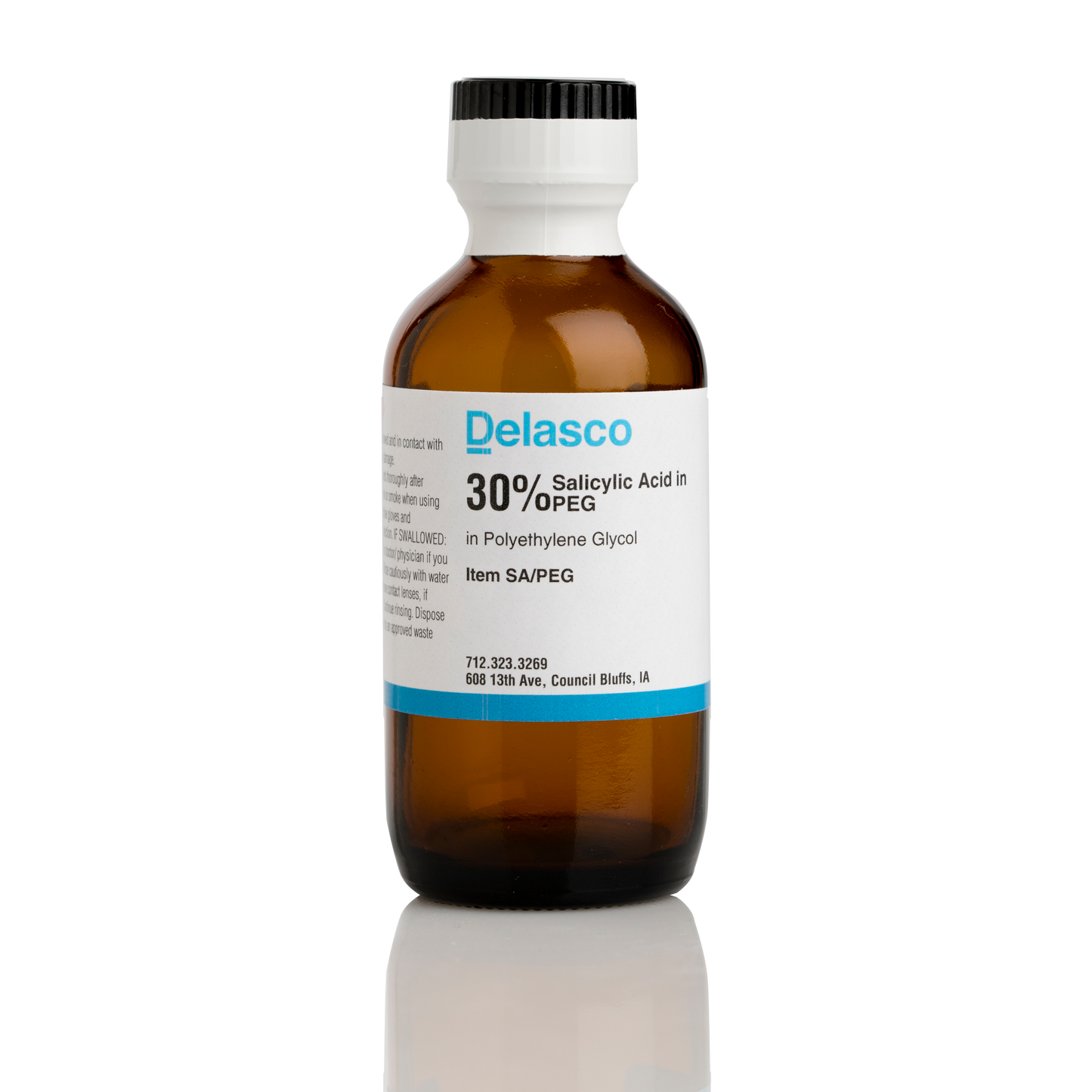 Delasco SA/PEG Salicylic Acid 30% in PEG (Polyethylene Glycol) 2 oz