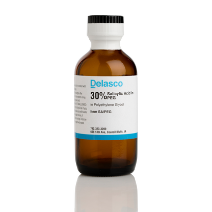 Delasco SA/PEG Salicylic Acid 30% in PEG (Polyethylene Glycol) 2 oz