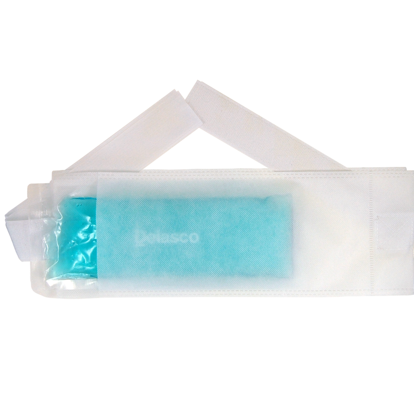 Delasco GEL/RECT Gel Rectangle 4" x 10", Blue, Each
