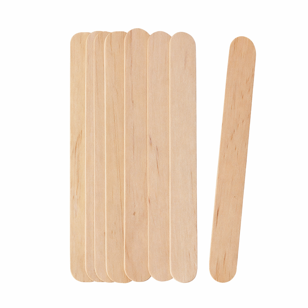 Dermawax Large Wax Applicator 6" x 3/4", Box of 500