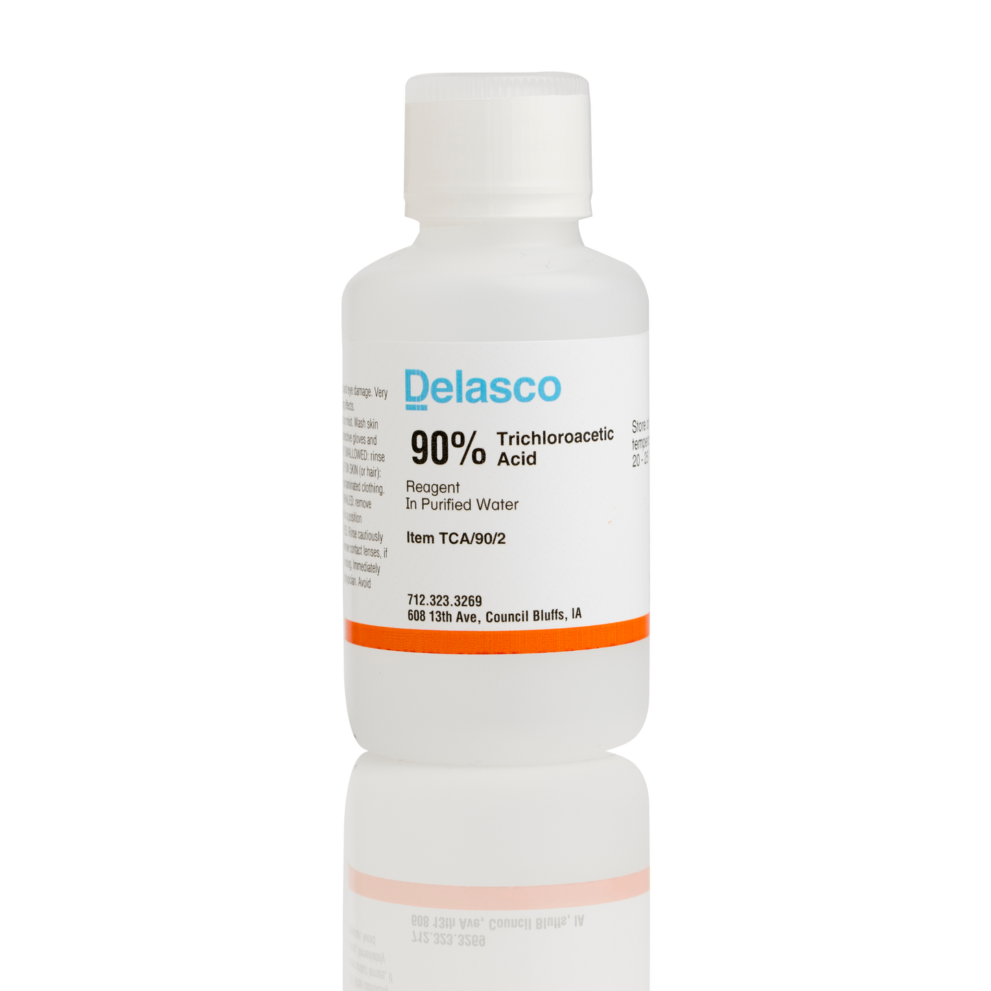 Delasco TCA/90/2 Trichloroacetic Acid 90% 2 oz