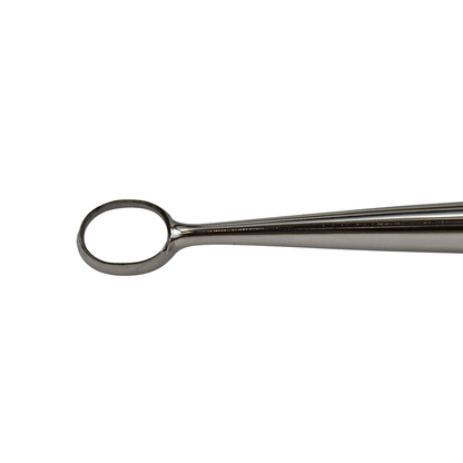 Piffard Dermal Curette, 6.25", Straight, Size 4, Sharp, by Miltex