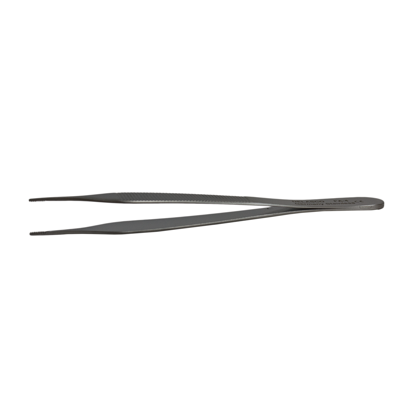 Delasco FA-4 Brown-Adsen Forceps 4.75 in Straight 2mm 7x7 Teeth