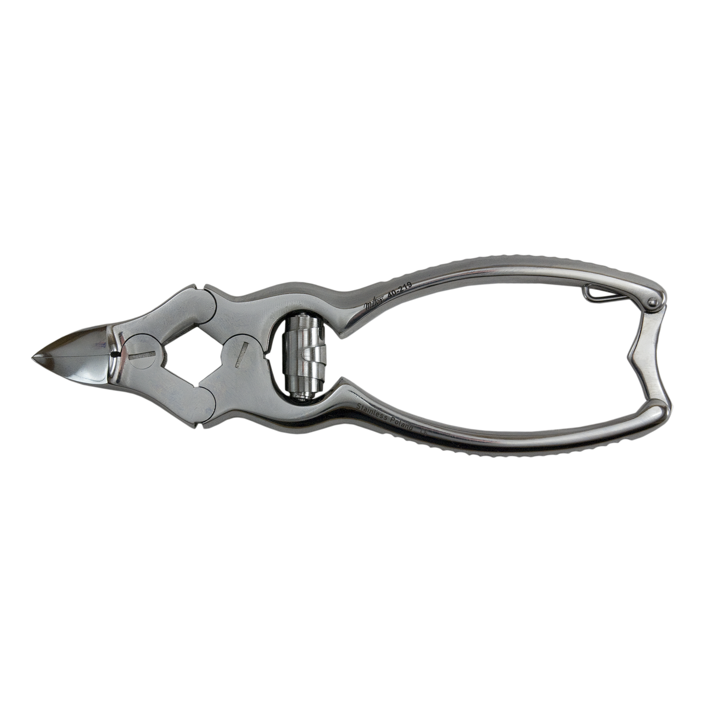Nail Nipper, 6", concave jaws, double action, by Miltex