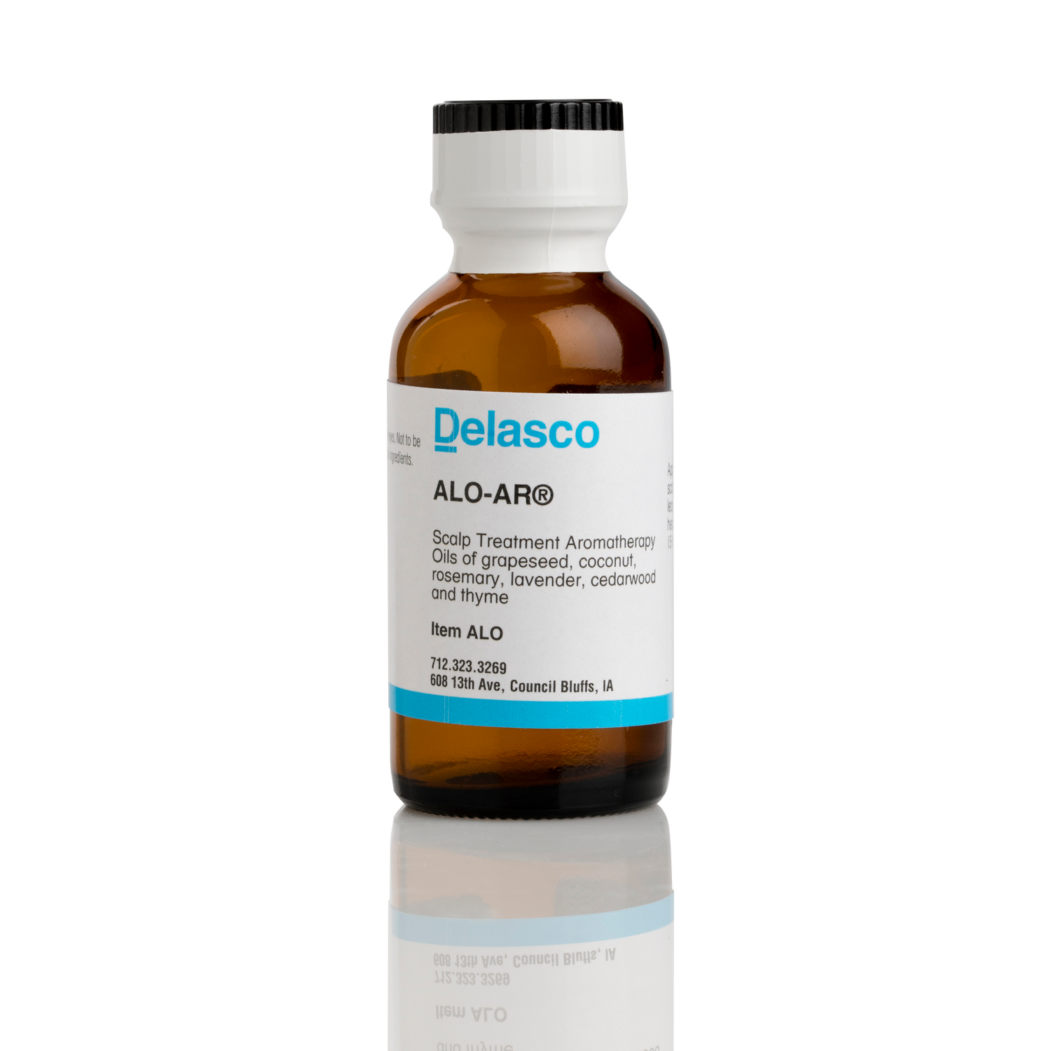 Delasco ALO ALO-AR Essential Oil Scalp Treatment, 1 oz