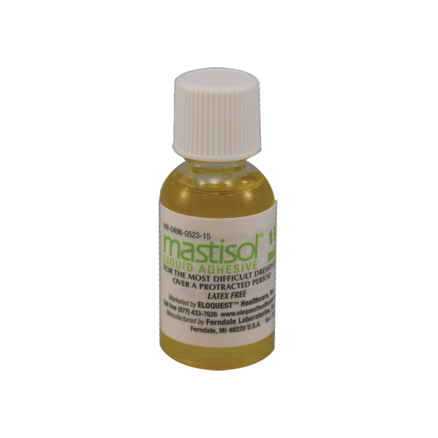 Ferndale 0496-0523-15 Mastisol Liquid Adhesive, 15 ml