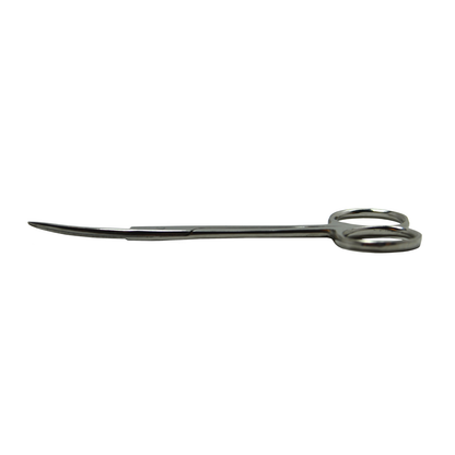 Delasco SS69 Scissor, Iris, 4 1/2", Curved, Disposable, Sterile, Pack of 10