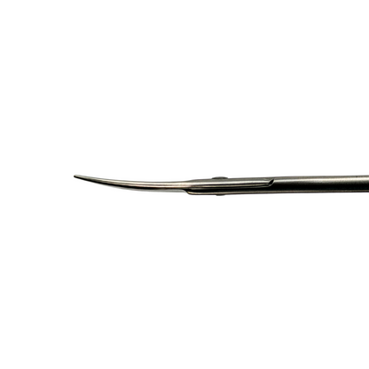 Dextra Curved Iris Scissors, 4 1/2in, Curved, Sharp/Blunt
