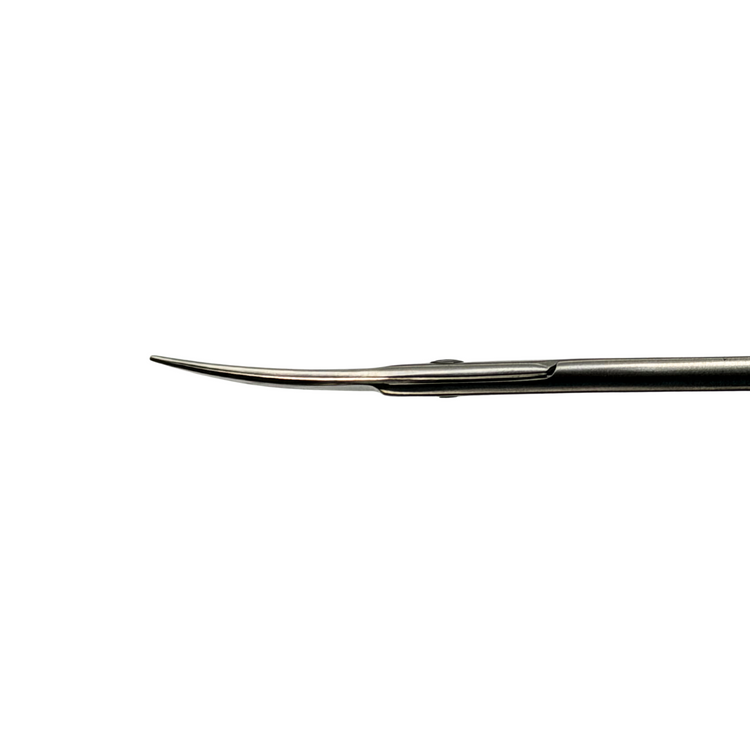Dextra Curved Iris Scissors, 4 1/2in, Curved, Sharp/Blunt