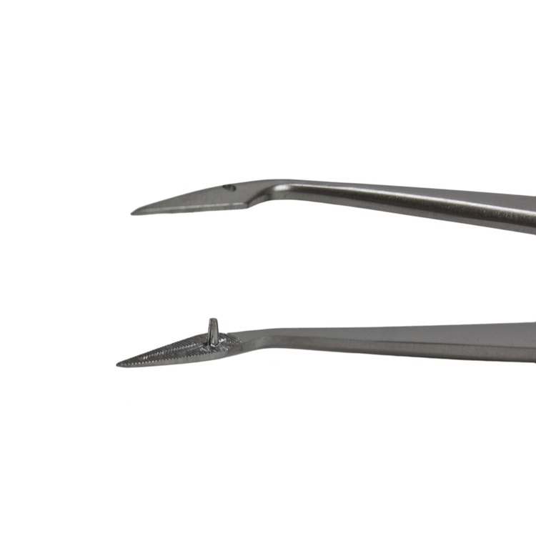 Delasco SF-16 Carmalt Splinter Forceps, 4 1/4", Curved