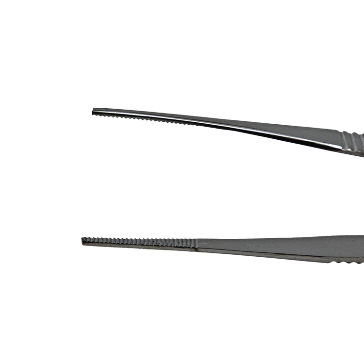 Delasco DF-3 Adson Forceps 4 3/4", Serrated, Disposable