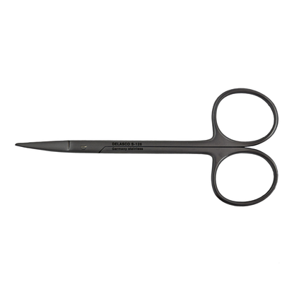 Delasco S-126 Iris Scissors 4.5 in Curved 20mm Sharp/Blunt