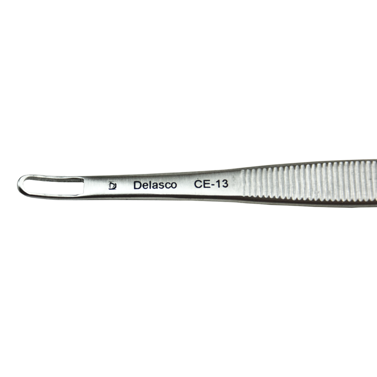 Delasco CE-13 Schamberg comedone extractors, extra fine, 1 pinched end, 1 squared end