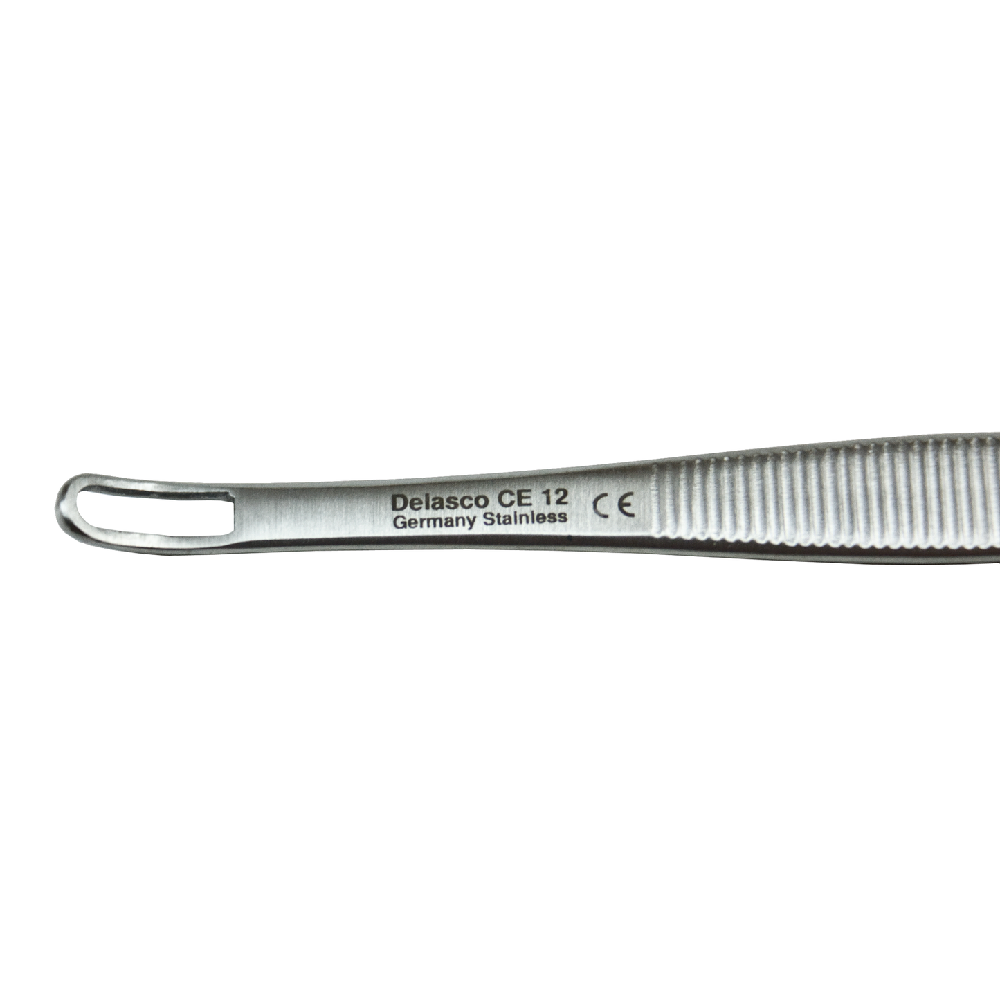 Delasco CE-12 Schamberg comedone extractor, regular, 1 pinched end, 1 squared end