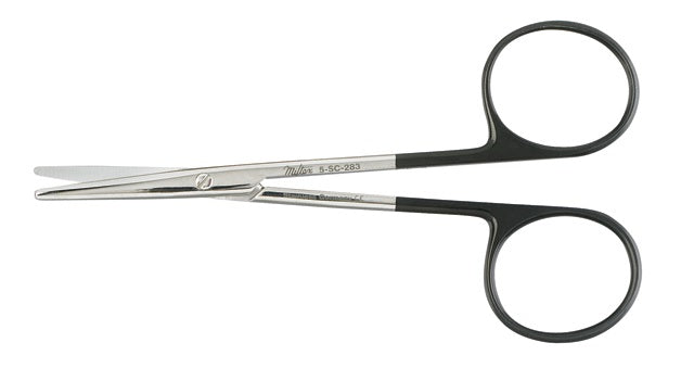 Miltex Metzenbaum Supercut Scissors, 4 1/2 in, Straight, Delicate, One Serrated Blade