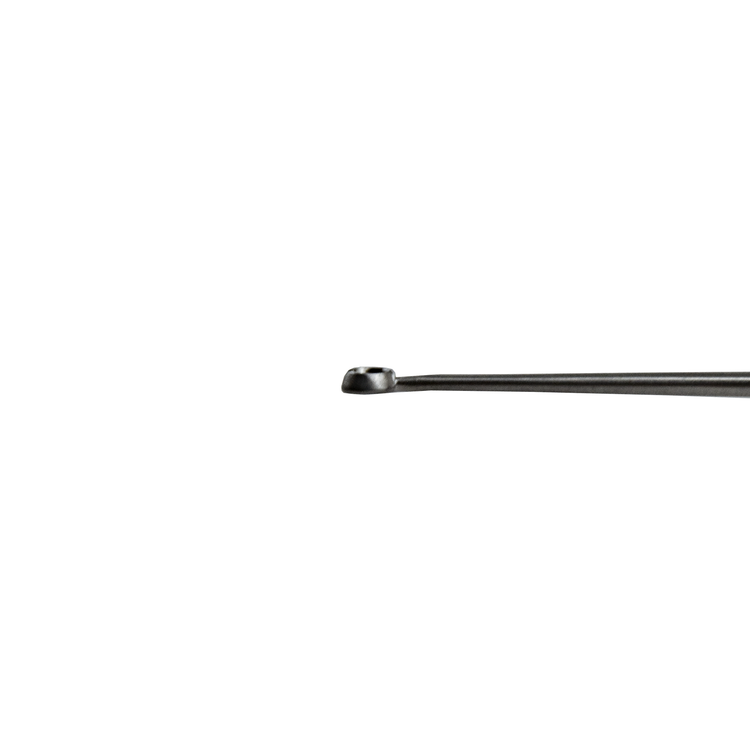 Buck Ear Curette, 6.75in Straight, Size 3, Sharp, by Miltex