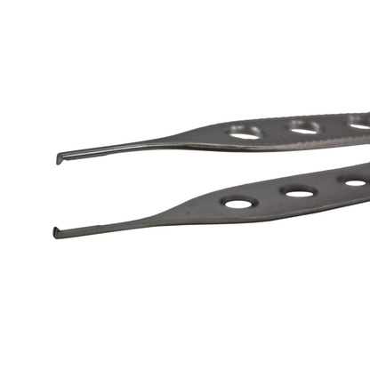 Delasco FA-SPF Adson Forceps 4.75 in Straight 1.5 Mm 1x2 Teeth W/Platform