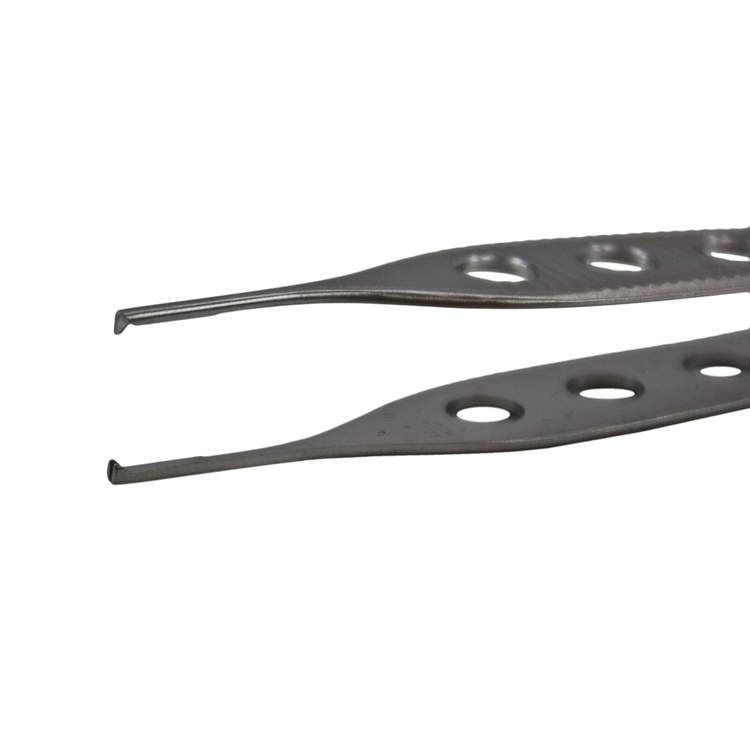 Delasco FA-SPF Adson Forceps 4.75 in Straight 1.5 Mm 1x2 Teeth W/Platform
