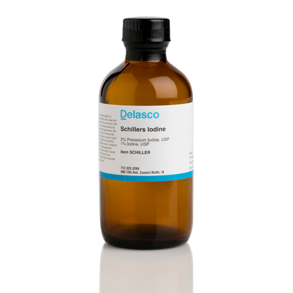 Delasco SCHILLER Schiller's Iodine Solution, 4 oz
