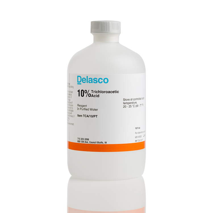 Delasco TCA/10/PT Trichloroacetic Acid 10% pint