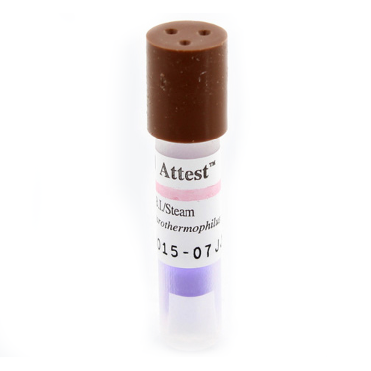 3M 1262P Attest Steam Biological Indicator, Box of 25