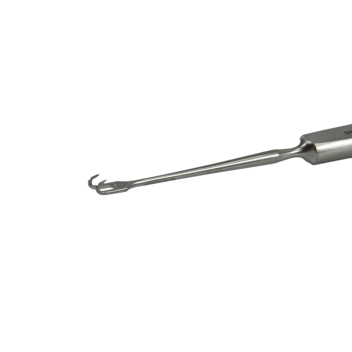 Delasco SH-172 Guthrie Skin Hook 5 in Straight Hook 1mm Dia. X 2mm Wide 2 Prong, Sharp