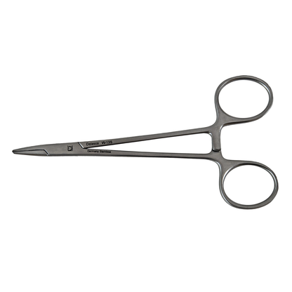 Delasco W-13S Webster Needle Holder 5 in Straight, Serrated