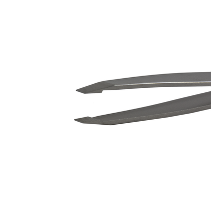 Miltex 18-1107 Swiss Cilia Forceps 3.75 in Curved 2.8mm Diagonal Jaws Smooth
