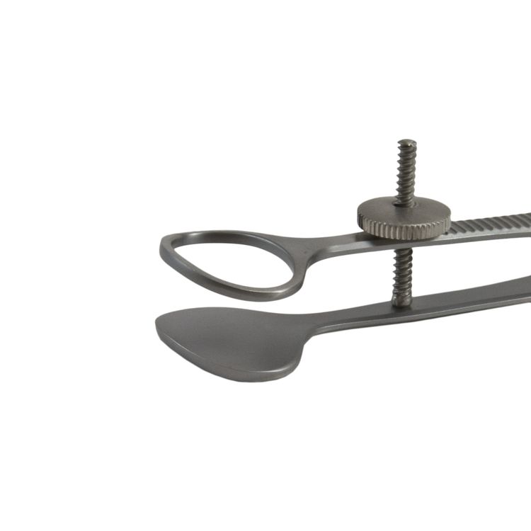 Delasco C-16 Chalazion Forceps 3.5 in Straight 11mm X 17mm