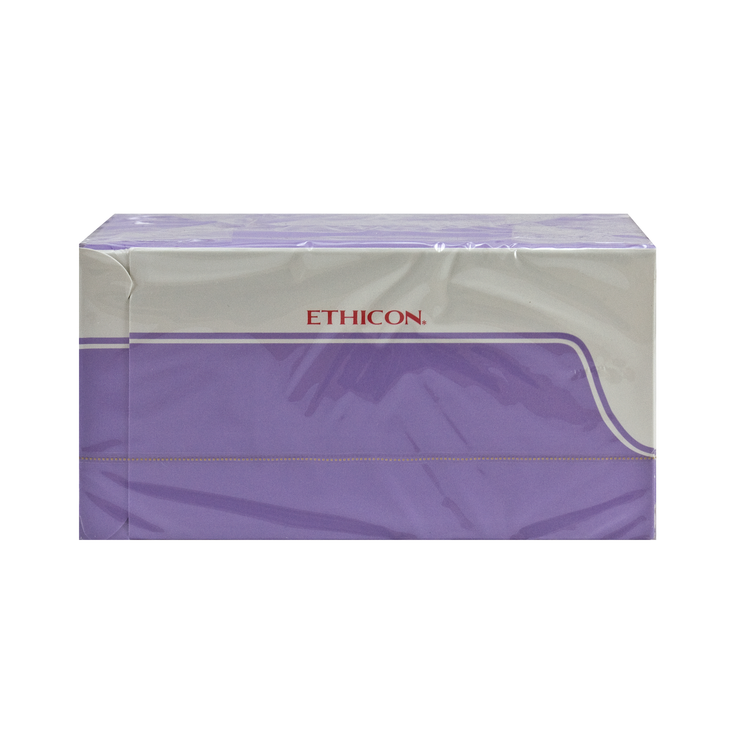 Ethicon J488G Coated Vicryl Suture, Polyglactin 910, Braided, 7-0, Absorbable, P-1, Undyed, 18"