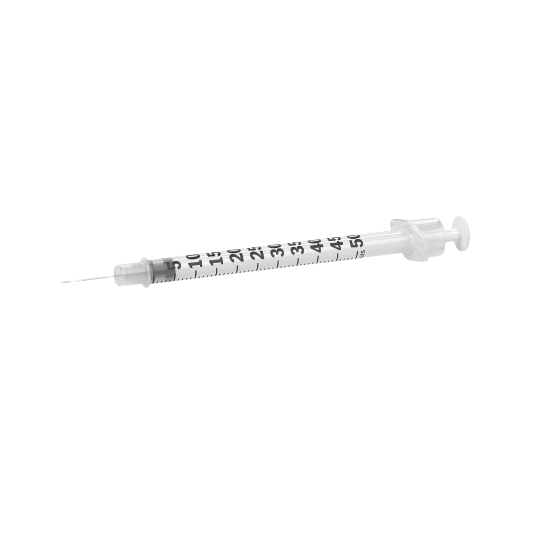 Embecta (BD) 328468 Ultra Fine 0.5 ml 31 G x 5/16 in. (8 mm) Insulin Syringe with Needle