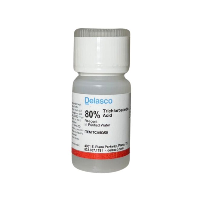 Delasco TCA/80/05 Trichloroacetic Acid 80% 0.5 oz