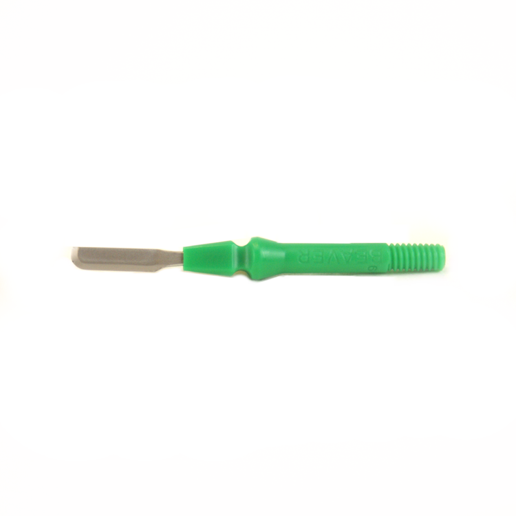 Beaver 6400 Mini-Blade, Rounded Tip, Sharp on One Side