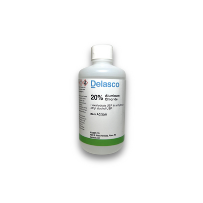 Delasco AC/20/8 Aluminum Chloride 20% in Ethanol 8 oz