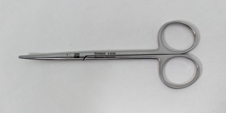 Delasco S-562M Dextra Metzenbaum Scissors 5", Delicate, Curved, Blunt/Blunt